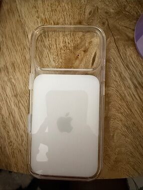 Apple clear phone case